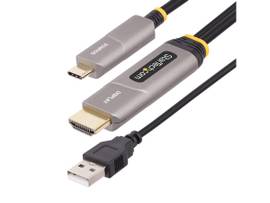 STARTECH 50FT (15.2M) USB-C TO HDMI 2.0 ACTIVE OPTICAL CABLE (AOC), 4K 60HZ, CL3