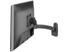 LEGRAND-CHIEF K2 WALL MNT SINGLE DISPLAY 1L ARM BLK