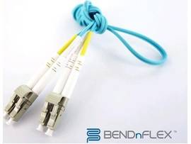 AXIOM LC/LC BENDNFLEX OM4 50/125 LSZH BEND INSENSITIVE FIBER FOR HP 50M