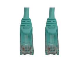 TRIPPLITE CAT6A CABLE SNAGLESS MOLDED M/M AQUA 2FT
