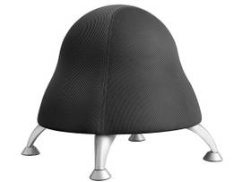 SAFCO CHAIR RUNTZ BALL BLK