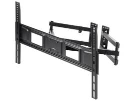 MONOPRICE CORNERSTONE SERIES CORNER FRIENDLY FULL-MOTION ARTICULATING TV WALL MOUNT BRACKET FOR TVS 32IN TO 70IN_ MAX WEIGHT 99LBS_ VESA PATTERNS UP