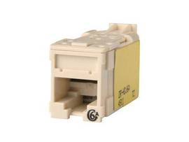 LEGRAND-ORTRONICS HDJACK,CAT6A,CLARITY,T568A/B,FG WHT