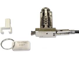 NOBLE WEDGE COMBI LOCK NON-RESETTABLE