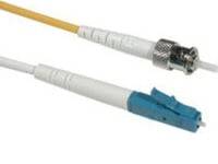 LEGRAND-ORTRONICS 20M LC-ST 9/125 OS2 SPX SM PLN FIBER-YELLOW