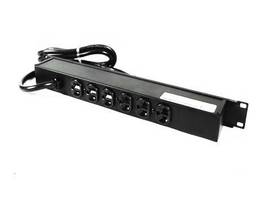 LEGRAND-WIREMOLD RACKMOUNT 19IN BLACK W/3