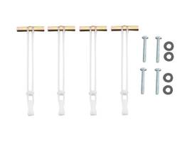 LEGRAND-CHIEF STEEL STUD/DRYWALL ANCHOR KIT - 8PC