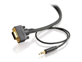 C2G 12FT FLEXIMA HD15+3.5MM AV M/M CABLE