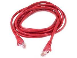 BELKIN CABLE,CAT6,UTP,RJ45M/M,10 ,RED,PATCH