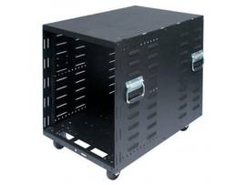 RACK SOLUTIONS 117 HANDLES AND HVY DUTY CASTERS