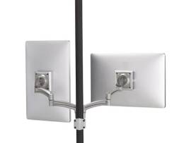 LEGRAND-CHIEF K2 POLE MNT DUAL DISP DUAL 2L ARMS SLV