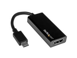 USB C to HDMI adapter supports 4K resolutions - Reversible USB-C also connects t