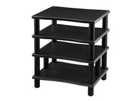 MONOPRICE MONOLITH BY MONOPRICE 4 TIER AUDIO STAND XL_ BLACK