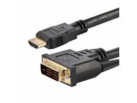 Connect an HDMI-enabled output device to a DVI-D display, or a DVI-D output devi