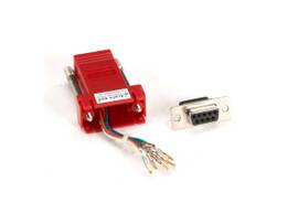 BLACK BOX CORP DB9 COLORED MODULAR ADAPTER (UNASSEMBLED