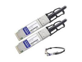 AddOn Dell Force10 CBL-QSFP-40GE-PASS-0.5M Compatible TAA Compliant 40GBase-CU Q