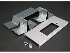 LEGRAND-WIREMOLD OFFSET GFCI SURGE REC C