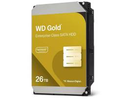 WESTERN DIGITAL GOLD 26TB SATA 6GB/S 512MB 3.5IN HDD 5-YEAR LIMITED WARRANTY