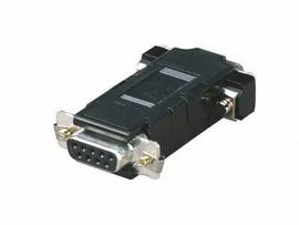 BLACK BOX CORP RS232 MODEM ELIMINATOR DB9 FEMALE/DB9 FE