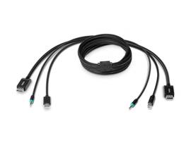 BELKIN TAA DP/USB/AUD SKVM CBL, DP M/M; 10