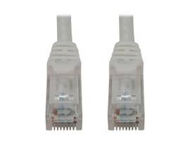 TRIPPLITE CAT6A CABLE SNAGLESS MOLDED WHITE 6IN