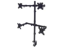 UNIVERSAL FOUR MONITOR MOUNT WITH DOUBLE