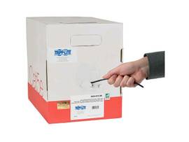 TRIPP LITE CAT5E 350MHZ SOLID-CORE PLENUM-RATED BLK