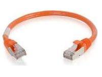 C2G 6IN CAT6 SNAGLESS STP CABLE-ORG