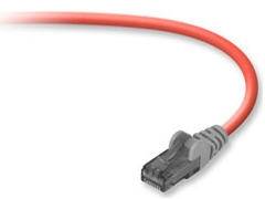 BELKIN CAT6,UTP,RJ45M/M10 REDCROSSOVERSNAGLESS
