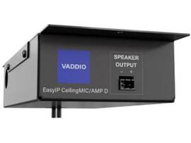 LEGRAND-VADDIO EASYIP CEILINGMIC/AMP D BLACK