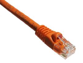 AXIOM 14FT CAT6A 650MHZ PATCH CABLE MOLDED BOOT (ORANGE)