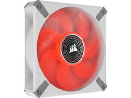 CORSAIR ML140 LED ELITE WHT FAN RED