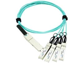 AXIOM 40GBASE-AOC QSFP+ TO 4 SFP+ ACTIVE OPTICAL CABLE CISCO COMPATIBLE, 7M