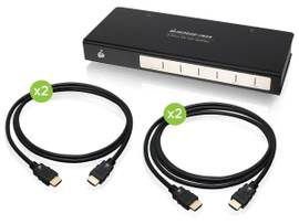 IOGEAR 4-PRT 4K HDMI SPLTR KIT