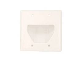 MONOPRICE 2-GANG RECESSED LOW VOLTAGE CABLE WALL P