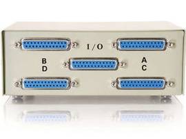 C2G 4-1 DB25 MANUAL SWITCH BOX
