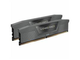 CORSAIR DDR5, 6000MT/S 64GB 2X32GB DIMM, UNBUFFERED, 30-36-36-76, STD PMIC, AMD EXPO, VENGEANCE DDR5 BLACK HEATSPREADER, BLACK PCB, 1.4V