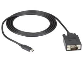 BLACK BOX CORP USBC TO VGA CABLE, 6FT