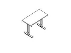 ML HGHT ADJ.TBL 24X60 3MM 2-ST