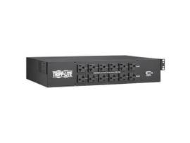 TRIPP LITE 2.9KW 120V SINGLE-PHASE ATS/MONITORED PDU - 24 5-15/20R & 1 L5-30R OUTLETS, DUAL L5-30P INPUTS, 10 FT. CORDS, 2U, TAA