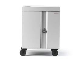 BRETFORD 16X CUBE CART, PRE-WIRED USB-C, ARCTIC WHITE