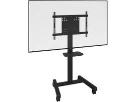 FIT MOBILE CART FOR INTERACTIVE DISPLAYS SERIES, ACCOMMODATES FLAT PANEL DISPLAYS FROM 55INCH TO 86INCH