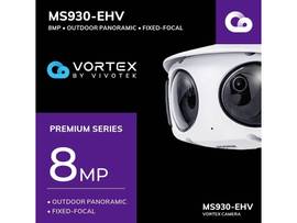 VIVOTEK VORTEX PREM. 8MP IR IP66 180 AI PANARAMIC, W/ 1-YR LICENSE