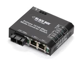 BLACK BOX CORP EXTREME MEDIA CONVERTER SWITCH 10-/100-M