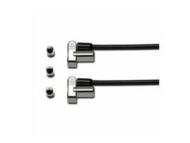 ACCO UNIVERSAL 3-IN-1 KEYED LOCK, TWIN HEAD, MK