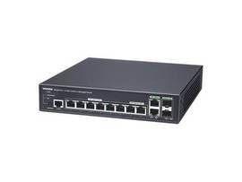 VIVOTEK 8-PORT GBE RJ45(POE)+2-PORT GBESFP WEB SMARTMANAGEDPOESWITCH