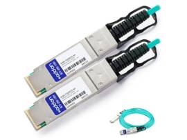 AddOn Avago Compatible 40GBase-AOC QSFP+ to QSFP+ Active Optical Cable (850nm, M