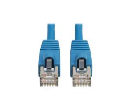 TRIPPLITE CAT8 ETHERNET CABLE 40G SNAGLESS SSTP RJ45 M/M POE LSZH BLUE 5M