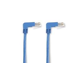 BLACK BOX CORP CAT6 90 DOWN TO DOWN 6 FT BLUE