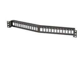 LEGRAND-ORTRONICS 24 PORT,ANGL FLUSH KEYSTONEJACK PNL 1RU